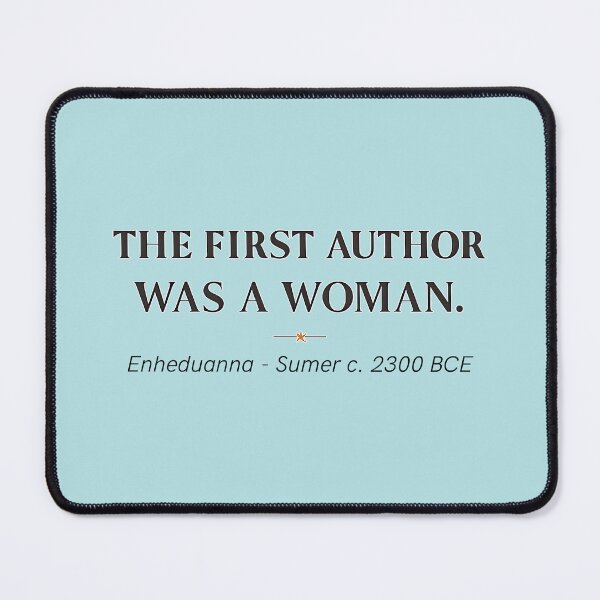 Item preview, The First Author Was a Woman designed and sold by Retr0Tshirts.