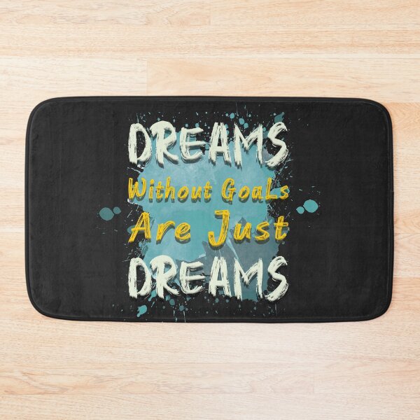 Item preview, Dreams without goals are just dreams_ Motivational Quote designed and sold by Historia74.