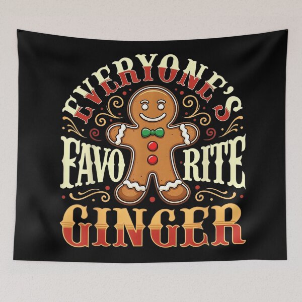 Item preview, Everyone’s Favorite Ginger Funny Gingerbread Man Christmas Cookie Holiday Baking Humor designed and sold by RuperDelois.