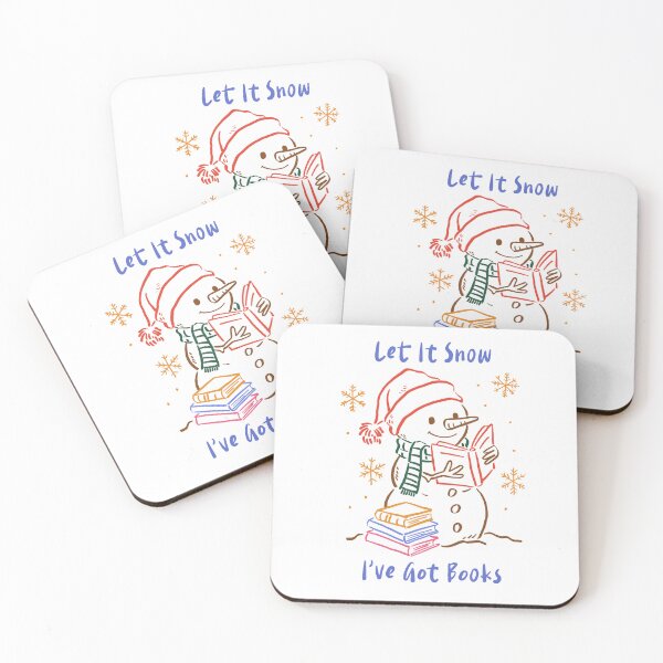Item preview, Let it snow I’ve got books for winter booklovers designed and sold by CleanDecor.