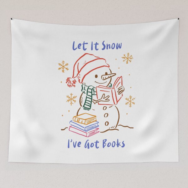 Item preview, Let it snow I’ve got books for winter booklovers designed and sold by CleanDecor.