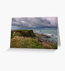 Storm Clouds off Kaikoura 1 Greeting Card