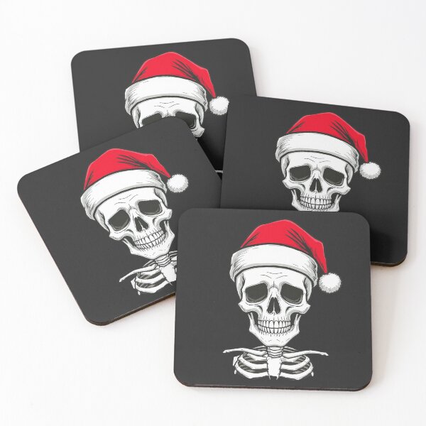 Item preview, Skeleton Hating Christmas | Funny Dark Humor Santa Skeleton designed and sold by ColorSplash123.