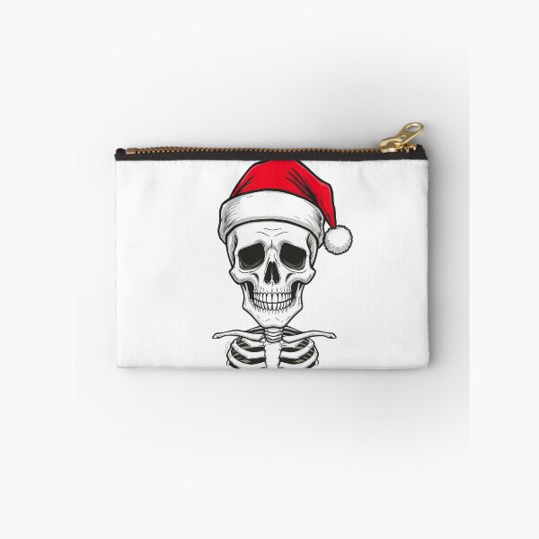 Item preview, Skeleton Hating Christmas | Funny Dark Humor Santa Skeleton designed and sold by ColorSplash123.