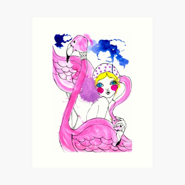 Meet My Muse_Summer Art Art Print