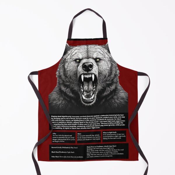 Item preview, Wilderness Series #43: Bear Attack designed and sold by WhiteShirtGuy.