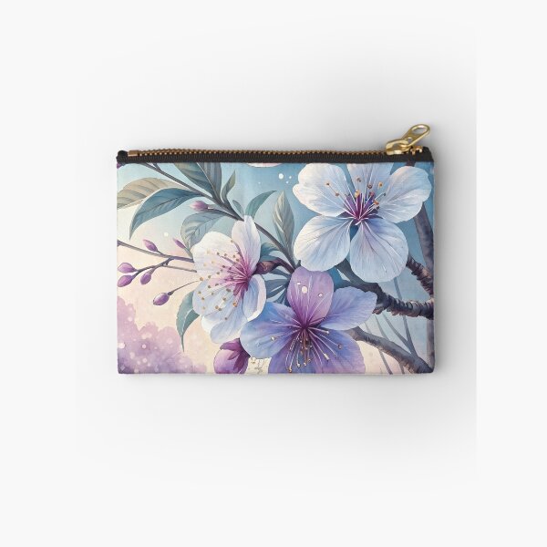 Item preview, Sakura Cherry Blossoms Violet Watercolor designed and sold by AOCollections.