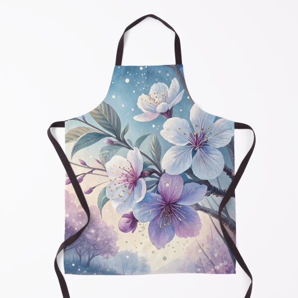 Item preview, Sakura Cherry Blossoms Violet Watercolor designed and sold by AOCollections.