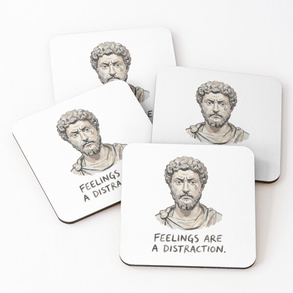 Item preview, Feelings are a Distraction Meme designed and sold by PrintsyNook.