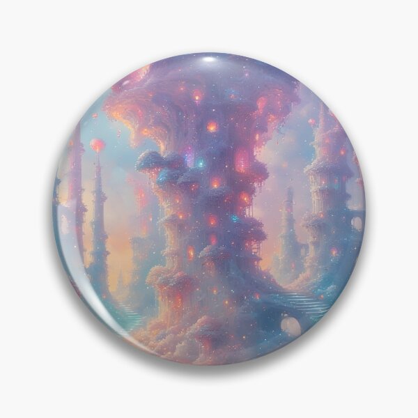 Item preview, Whispering Spires of Amethyst Dream designed and sold by Greenway Creations.