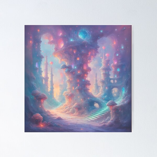 Item preview, Whispering Spires of Amethyst Dream designed and sold by Greenway Creations.