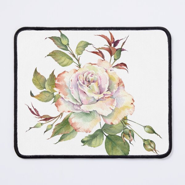 Item preview, White rose flower designed and sold by jeannadano.