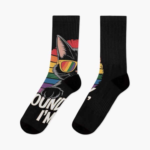 Item preview, Sounds Gay I'm In LGBT Cat Pride Month  designed and sold by SyntaxClaw.