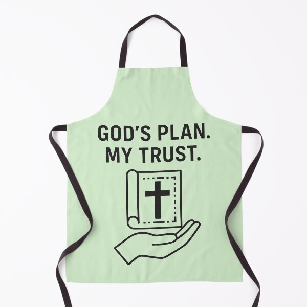 Item preview, GOD'S PLAN. MY TRUST. designed and sold by TheWonkyEaselCo.