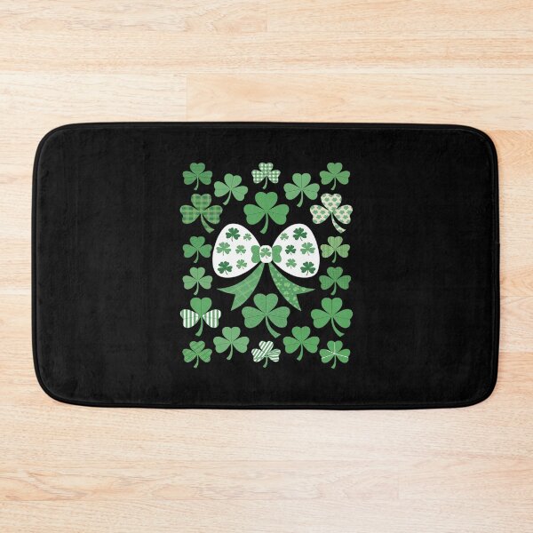 Item preview, St Patricks day Shamrock Coquette Bow Irish boys women men designed and sold by AquaKiev.