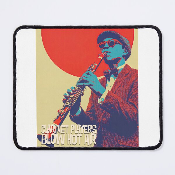 Item preview, Clarinet Cool: Jazz Attitude with a Bold Blow designed and sold by ForeverPrintsOK.