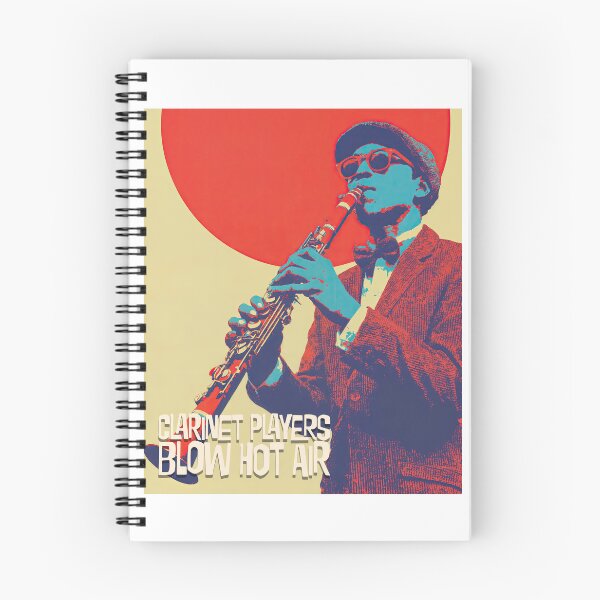 Item preview, Clarinet Cool: Jazz Attitude with a Bold Blow designed and sold by ForeverPrintsOK.