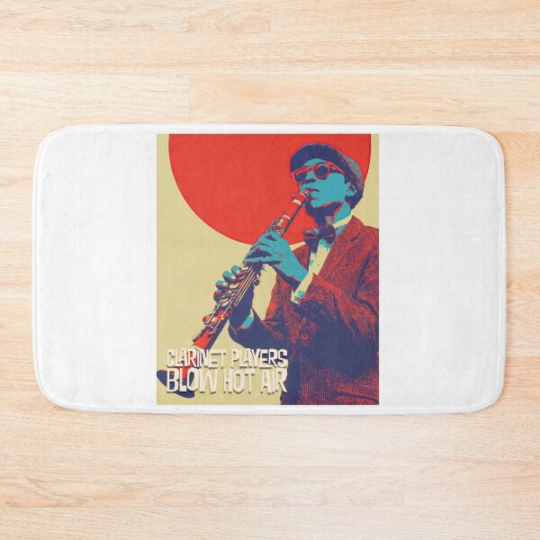 Item preview, Clarinet Cool: Jazz Attitude with a Bold Blow designed and sold by ForeverPrintsOK.