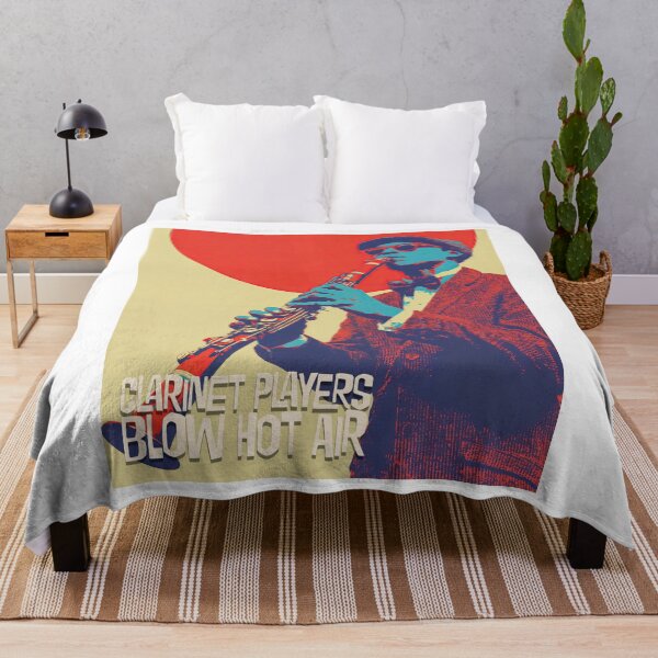 Item preview, Clarinet Cool: Jazz Attitude with a Bold Blow designed and sold by ForeverPrintsOK.