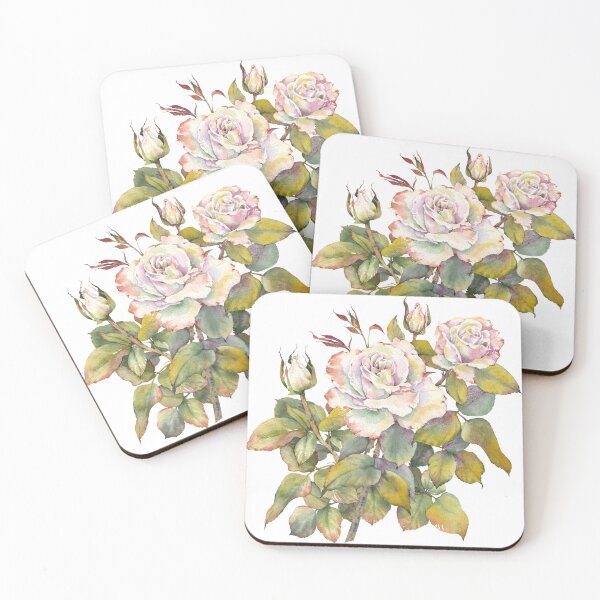 Item preview, White rose flowers designed and sold by jeannadano.