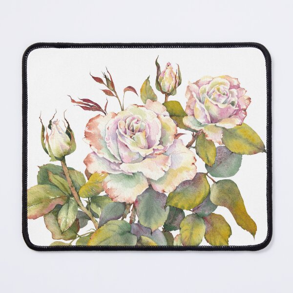 Item preview, White rose flowers designed and sold by jeannadano.