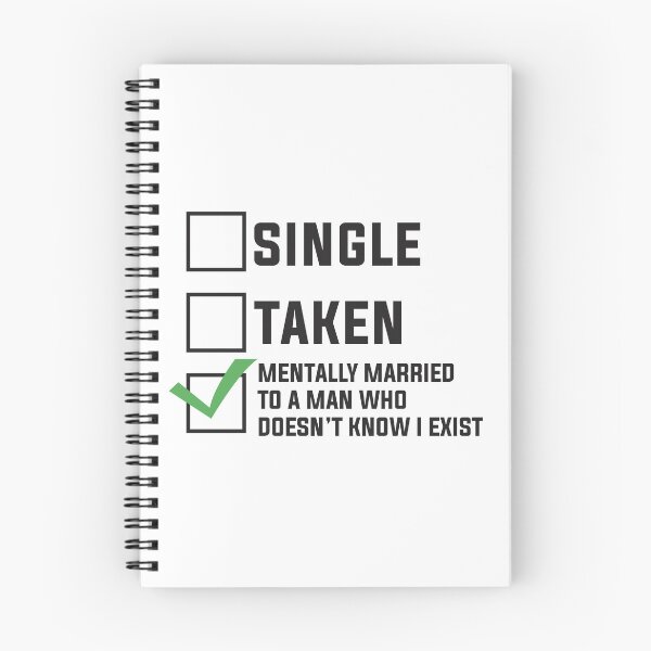 Item preview, Mentally married – A humorous quote about pop culture designed and sold by Wolagno.