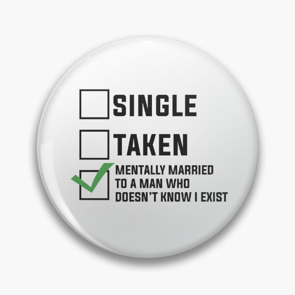 Item preview, Mentally married – A humorous quote about pop culture designed and sold by Wolagno.