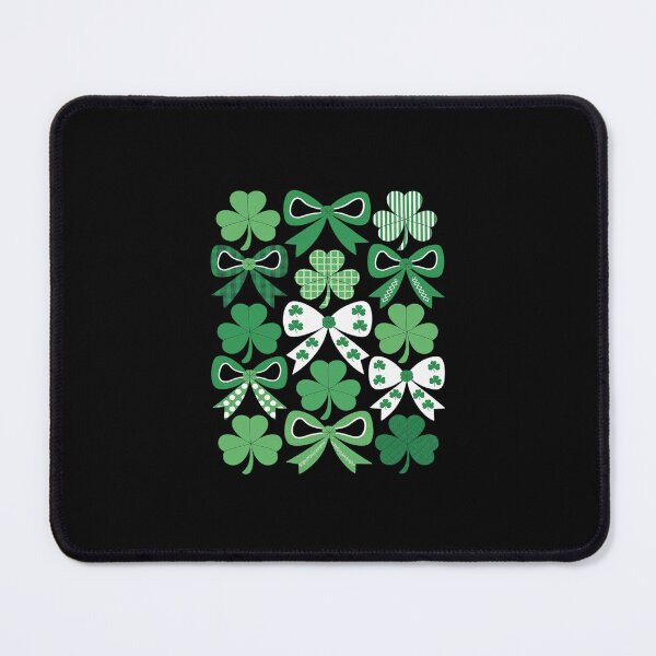 Item preview, St Patricks day Shamrock Coquette Bow Irish boys women men designed and sold by SyntaxClaw.