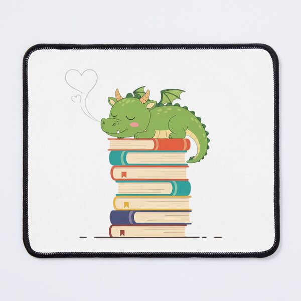 Item preview, Book Dragon Not Bookworm Funny Reader Fantasy Literature Lover designed and sold by GiftsForge.