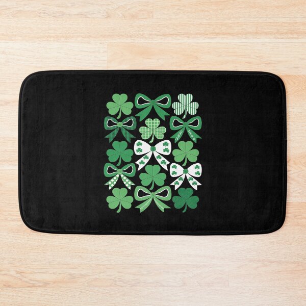Item preview, St Patricks day Shamrock Coquette Bow Irish boys women men  designed and sold by AquaKiev.