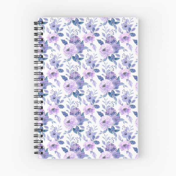 Item preview, Lavender Night Garden – Soft Botanical Floral Pattern designed and sold by Velavue .