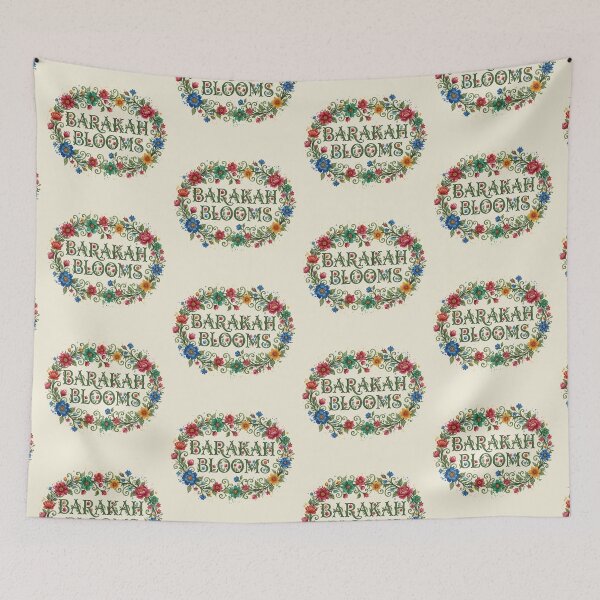 Item preview, Barakah Blooms - Rich Watercolor Floral Wreath Design  designed and sold by D-Islamic.