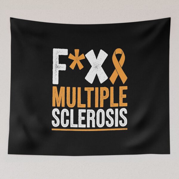Item preview, Support Survivor - Fuck MS Multiple Sclerosis Awareness  designed and sold by AquaKiev.