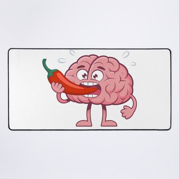 Item preview, Overthinking Spicy Thoughts Funny Anxiety Brain Mental Health designed and sold by GiftsForge.
