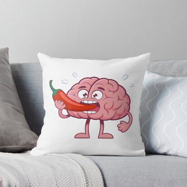 Item preview, Overthinking Spicy Thoughts Funny Anxiety Brain Mental Health designed and sold by GiftsForge.