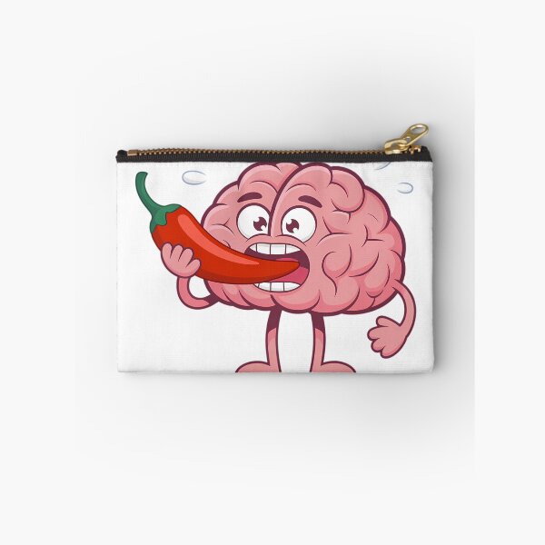 Item preview, Overthinking Spicy Thoughts Funny Anxiety Brain Mental Health designed and sold by GiftsForge.