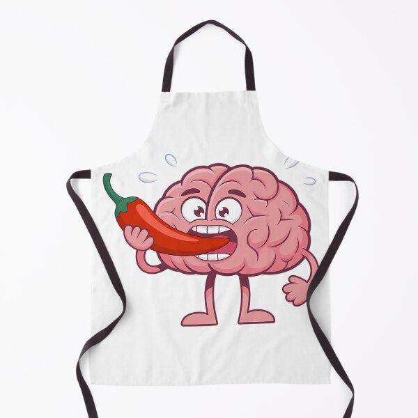 Item preview, Overthinking Spicy Thoughts Funny Anxiety Brain Mental Health designed and sold by GiftsForge.