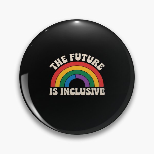 Item preview, The Future Is Inclusive Pride Gay Trans LGBT Ally Rainbow designed and sold by AquaKiev.