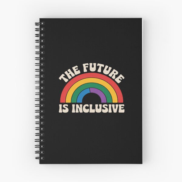 Item preview, The Future Is Inclusive Pride Gay Trans LGBT Ally Rainbow designed and sold by AquaKiev.