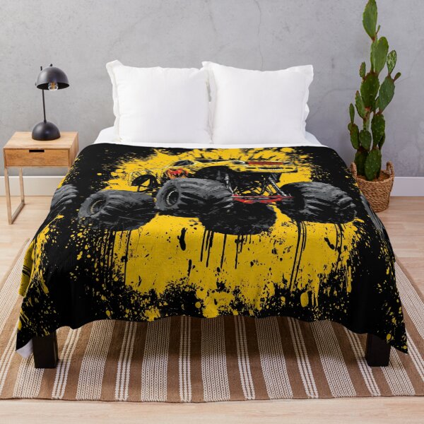 Item preview, Yellow Truck With Black Splatter And Grunge Effect designed and sold by Piotrek0001.