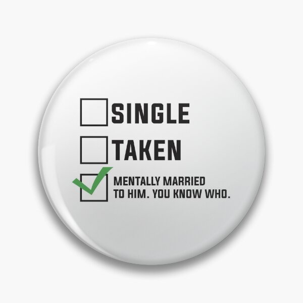 Item preview, Mentally married – A humorous quote about pop culture designed and sold by Wolagno.