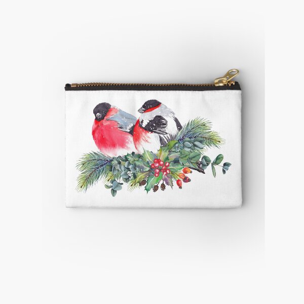 Item preview, Red bullfinch birds designed and sold by jeannadano.