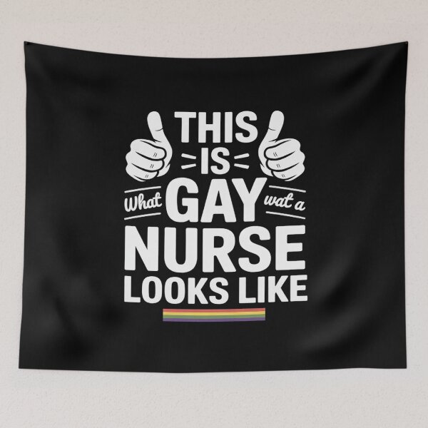Item preview, This is What a Gay Nurse Looks Like LGBT Pride designed and sold by AquaKiev.
