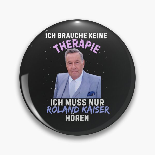 Artikelvorschau, Roland kaiser- roland kaiser merch ,ich brauche keine therapie ich muss nur horen entworfen und verkauft von EvelynZem.