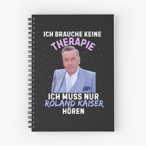 Item preview, Roland kaiser- roland kaiser merch ,ich brauche keine therapie ich muss nur horen designed and sold by EvelynZem.