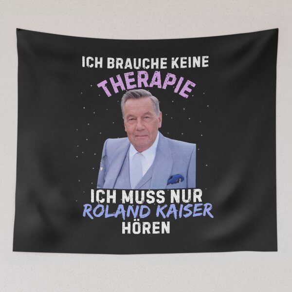 Item preview, Roland kaiser- roland kaiser merch ,ich brauche keine therapie ich muss nur horen designed and sold by EvelynZem.