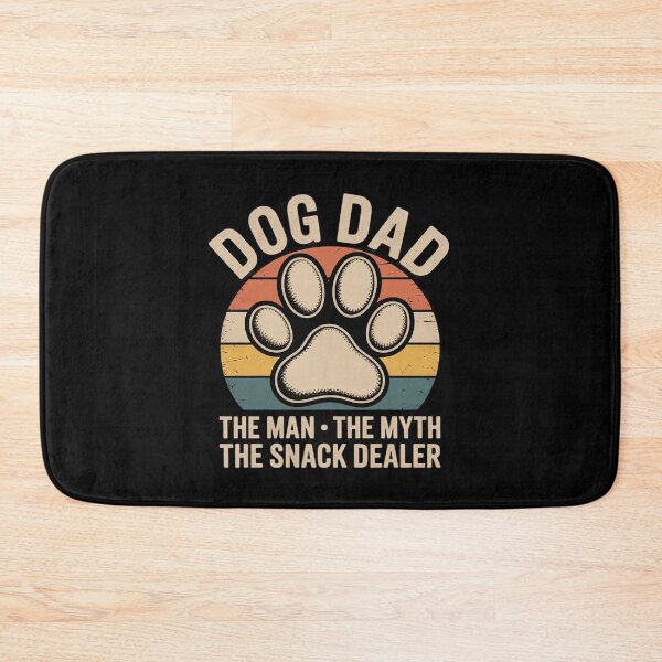 Item preview, Dog Dad The Man The Myth The Snack Dealer Cute Dad Dog  designed and sold by FadeOfThrone.
