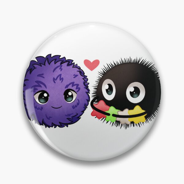 Item preview, Adoraburrs meet susuwatari, The Dragon Prince x Spirited Away sticker  designed and sold by mayaluvsjournaling.