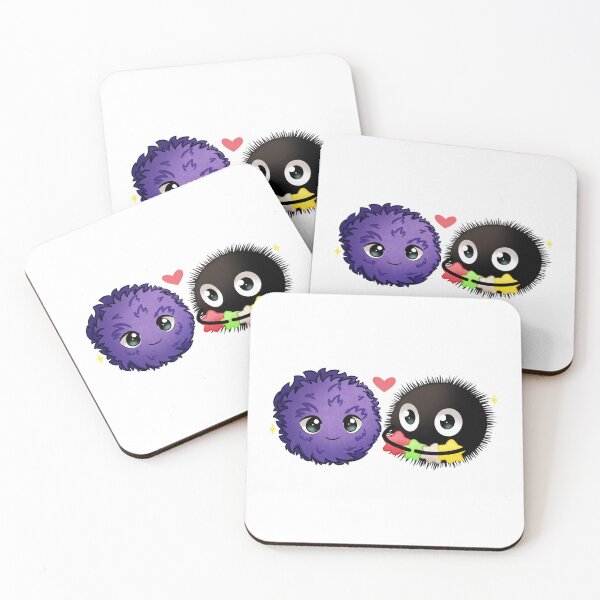 Item preview, Adoraburrs meet susuwatari, The Dragon Prince x Spirited Away sticker  designed and sold by mayaluvsjournaling.