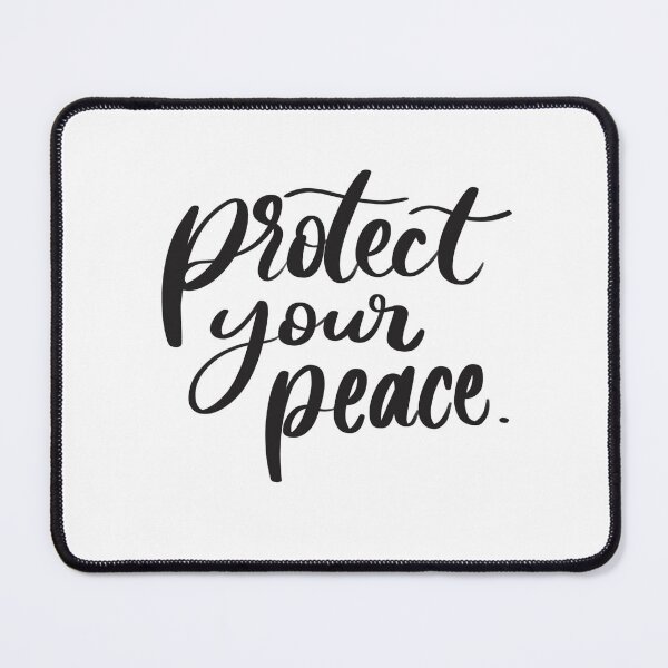 Item preview, Protect your peace designed and sold by mayaluvsjournaling.